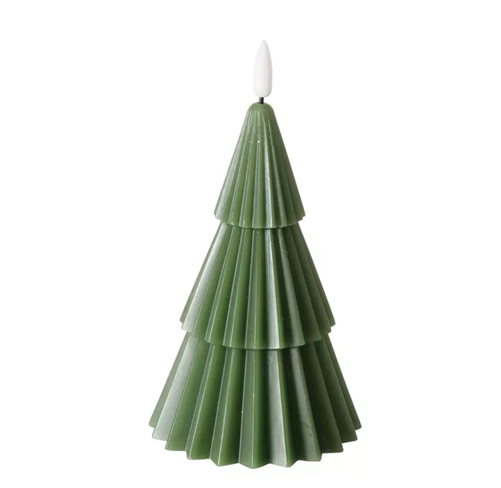 LED-Kerze Tannenbaum, 3sort.
