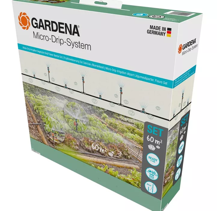 Micro-Drip-System Gemüse-/Blumenbeet