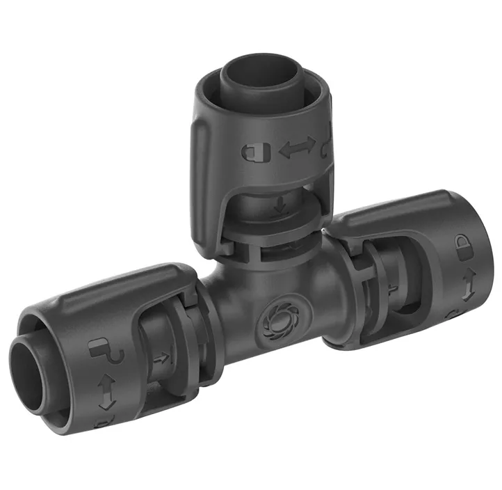 Micro-Drip-System T-Stück 13mm 1/2, 2er-Packung