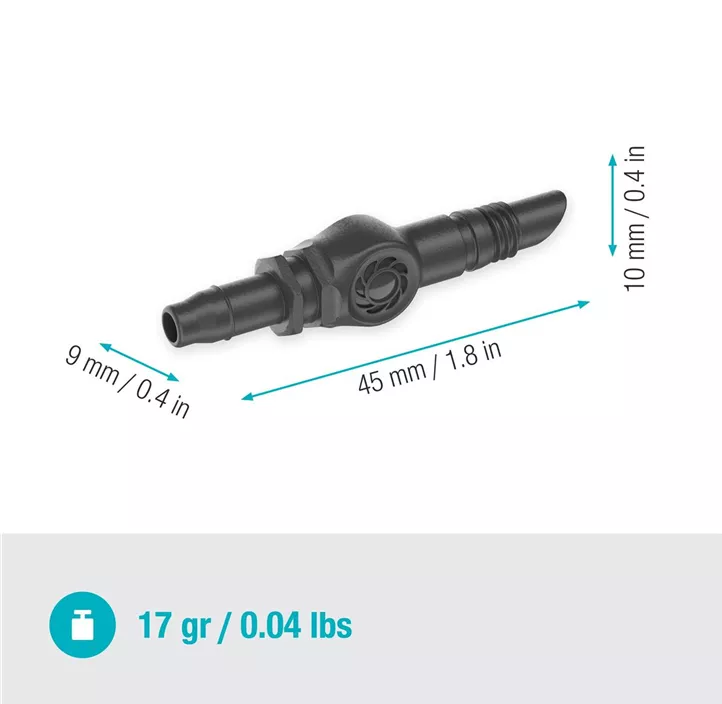 Micro-Drip-System Verbinder 4,6mm 3/16, 10er-Packung
