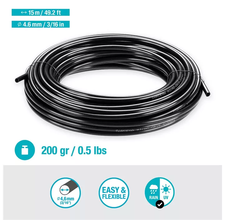 Micro-Drip-System Verteilerrohr 4,6 mm 3/16