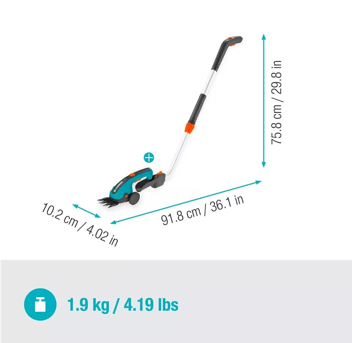 Set Akku-Grasschere ClassicCut Li