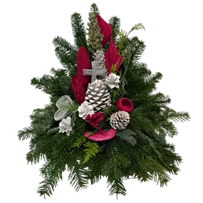 Gesteck Allerheiligen, 55x45 cm