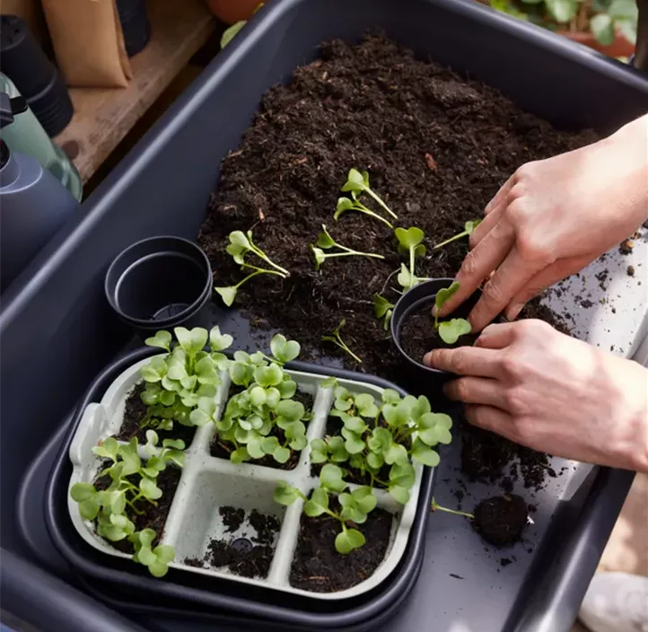 UV- & frostbeständig, 100 % Recyclingmaterial