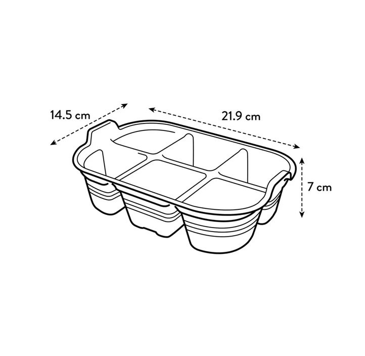 UV- & frostbeständig, 100 % Recyclingmaterial