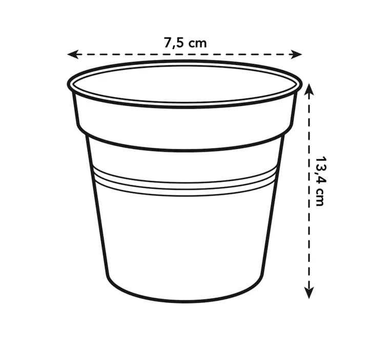 UV- & frostbeständig, 100 % Recyclingmaterial