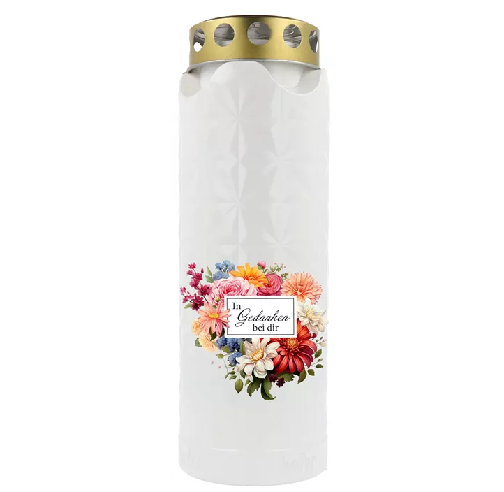 Grablicht Kristall 14T