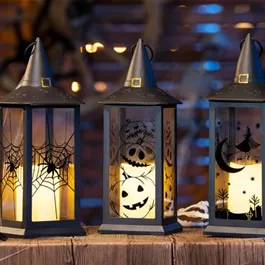 Laterne Hexe Outdoor Led