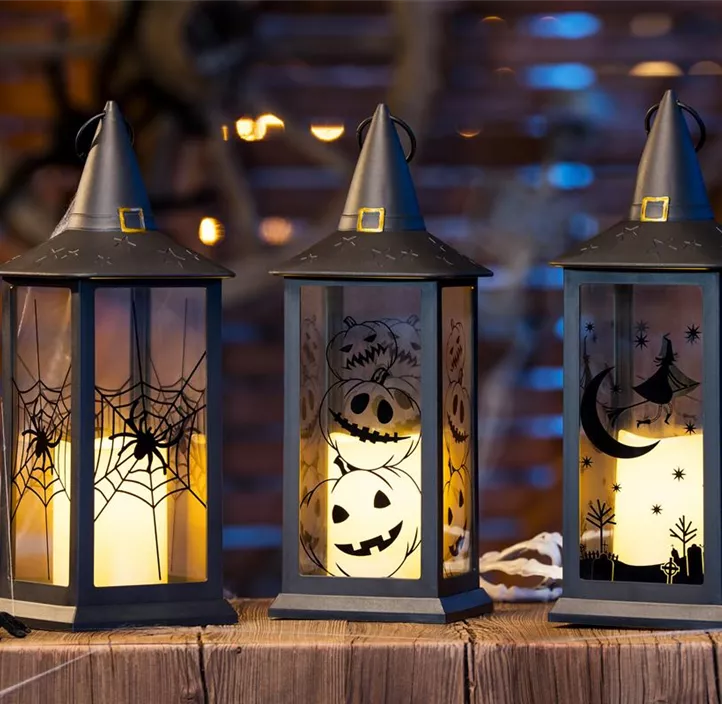 Laterne Hexe Outdoor Led