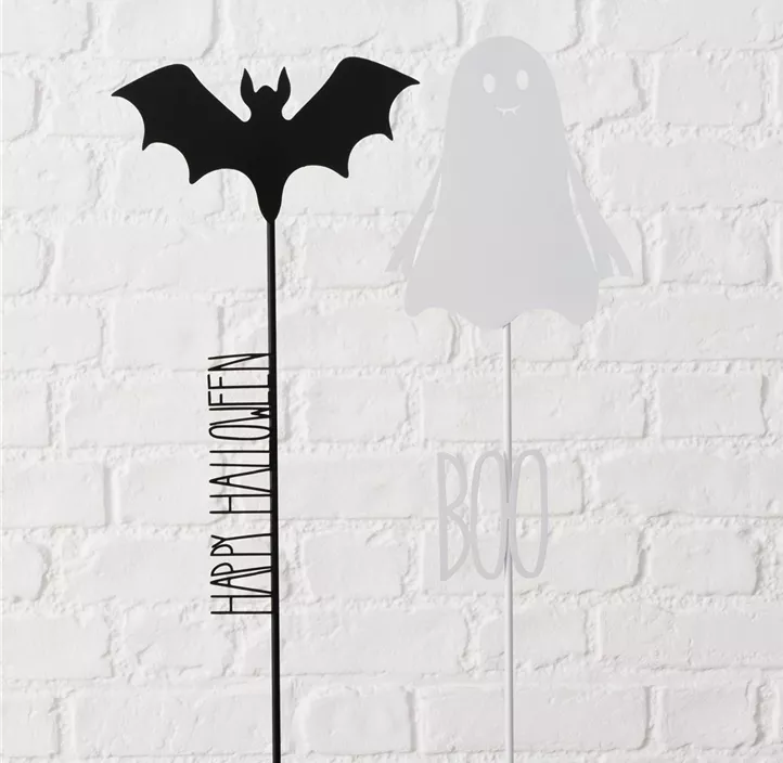 Gartenstab Ghostie Fledermaus-Gespenst