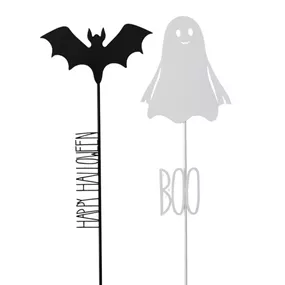 Gartenstab Ghostie Fledermaus-Gespenst