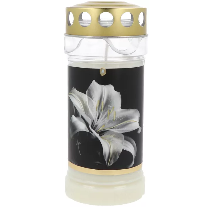 Grablicht Premium 5 Tage Motivlicht Gold