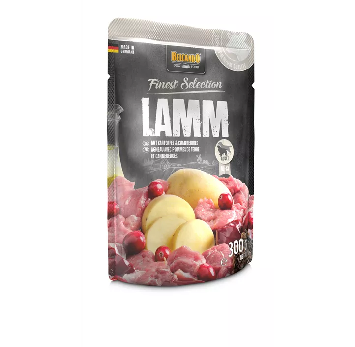 Frischebeutel Lamm Kartoffel Cranberries