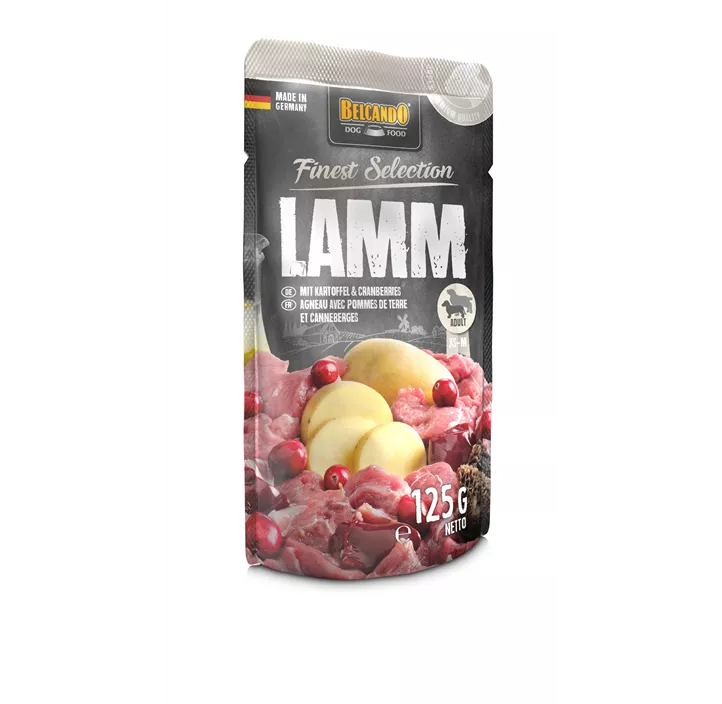 Frischebeutel Lamm und Kartoffel Cranberries