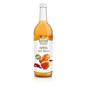 BIO Apfel mit Rose
