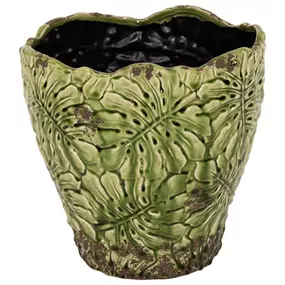 Bohemian Leaf Pot