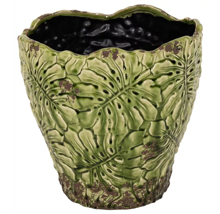 Bohemian Leaf Pot