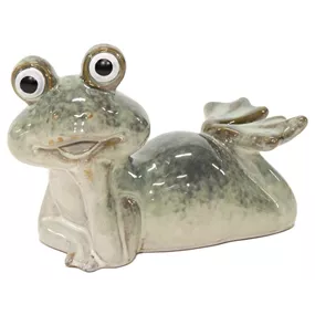 Frosch liegend Nina
