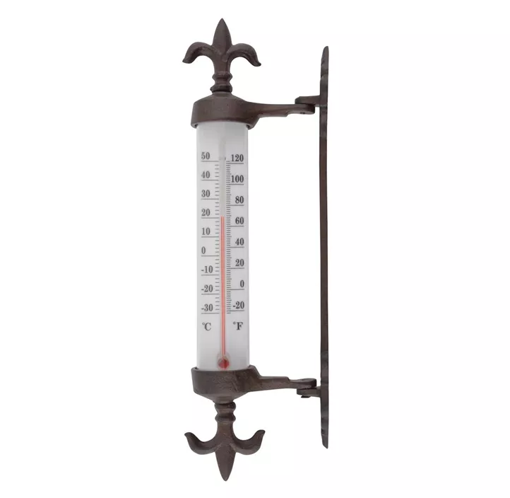Fensterrahmen-Thermometer Gusseisen