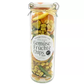 Gemüse Frucht Chips mit Banane