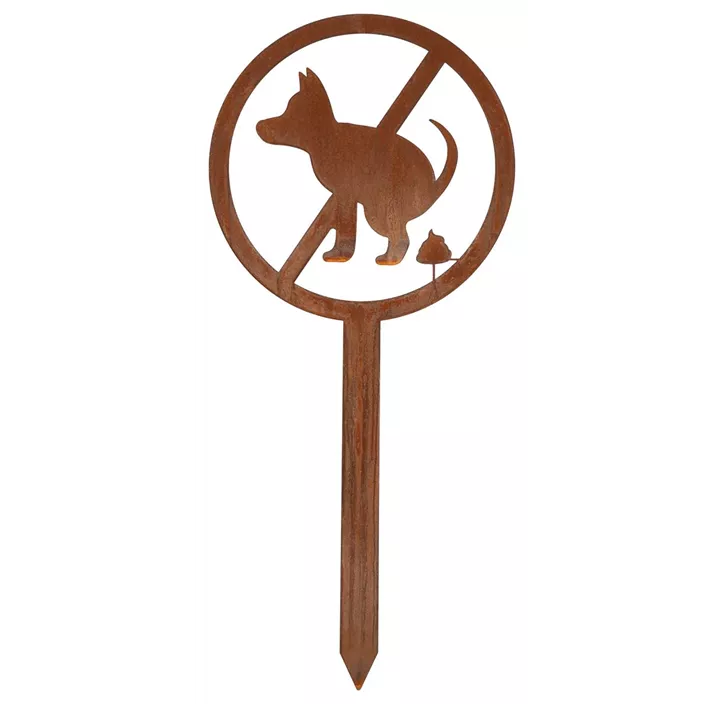 Gartenstecker Hundekot