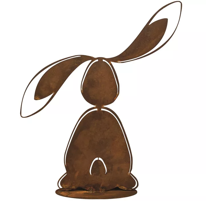 Hase Bunny Ohren oben und unten