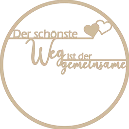 Holzring 'gemeinsamer Weg'