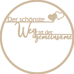 Holzring 'gemeinsamer Weg'
