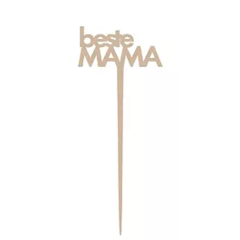 Holzstecker 'Beste Mama'
