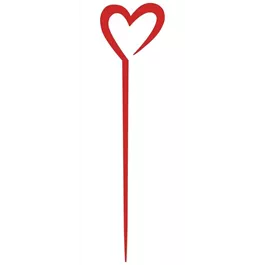 Holzstecker Herz