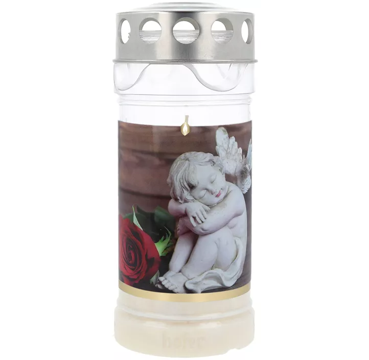 Grablicht Premium 4 Tage Motivlicht transparent