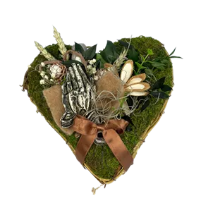 Urnen Arrangement Herz