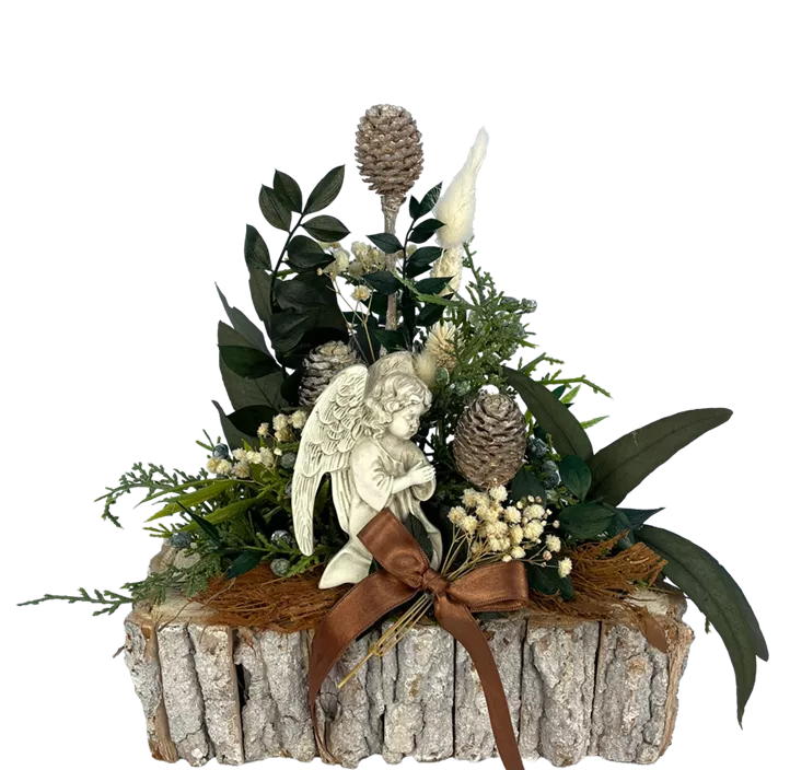 Urnen Arrangement Holzkiste