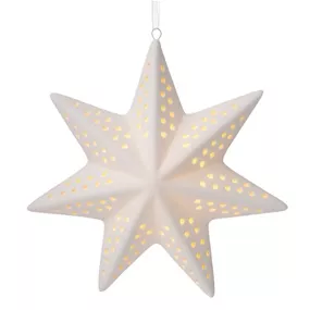 Anhänger Stern mit LED Licht