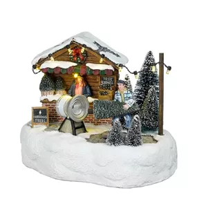 Szene Weihnachtsbaumverkauf 