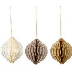 Kugel zum Hängen aus Papier