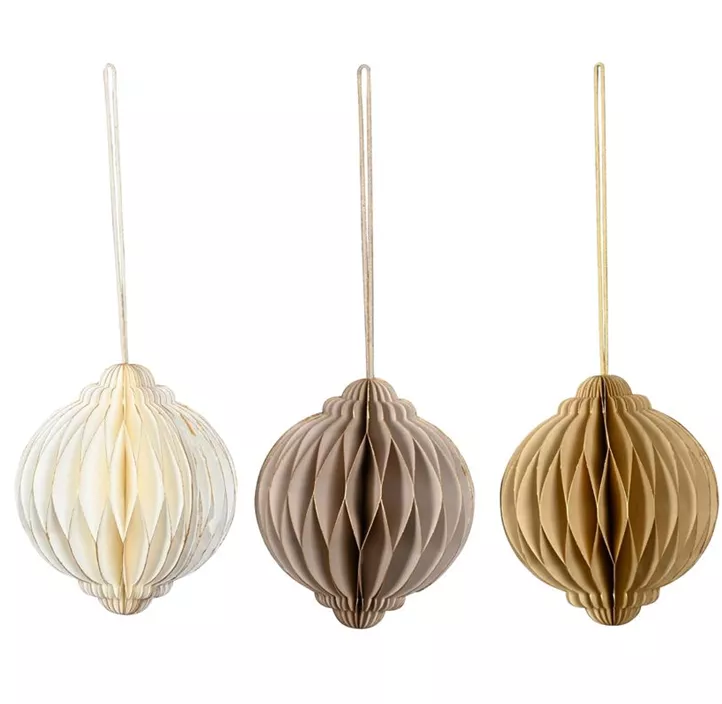 Kugel zum Hängen aus Papier