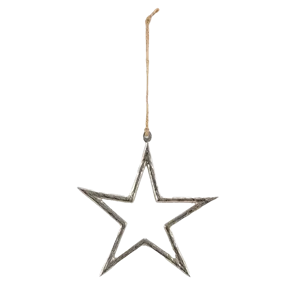 Aluhänger Stern
