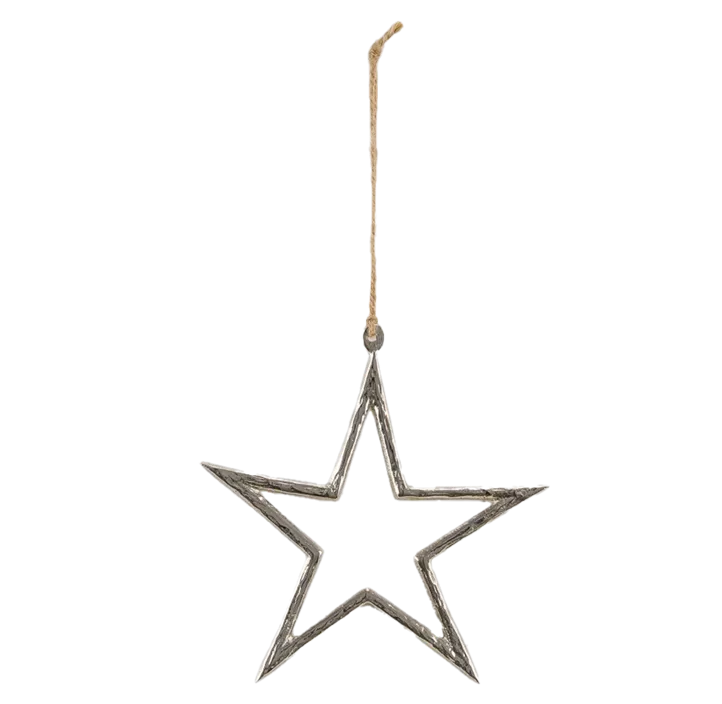 Aluhänger Stern