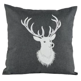 Kissen Hirschkopf