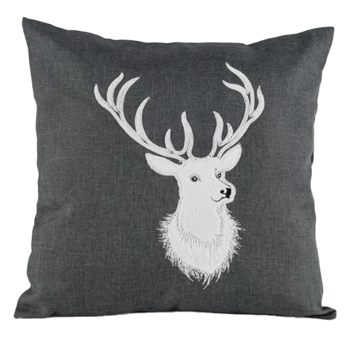 Kissen Hirschkopf
