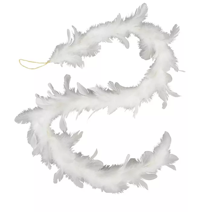 Gänsefedern Girlande