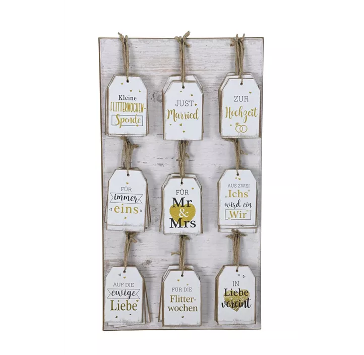Geschenkanhänger Hochzeit