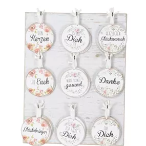 Geschenkanhänger rund