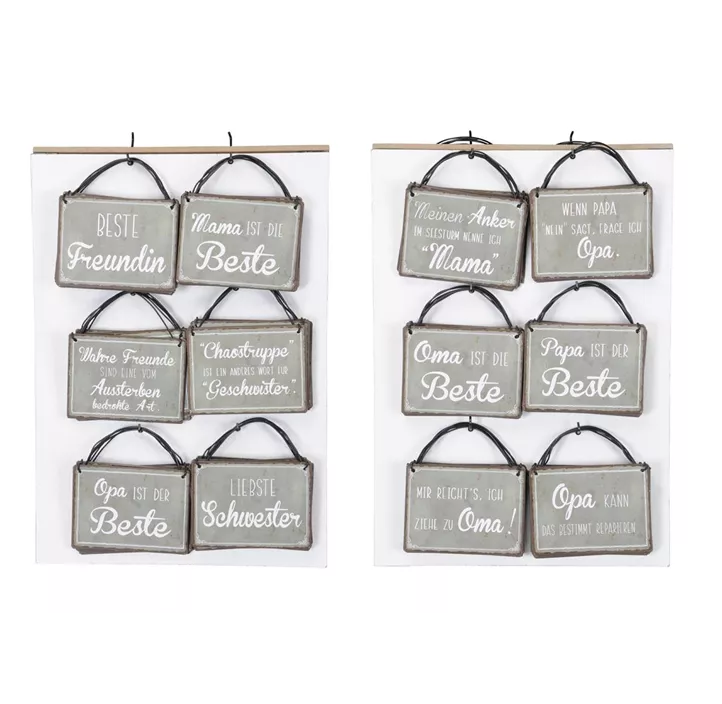 Geschenkanhänger Sprüche 