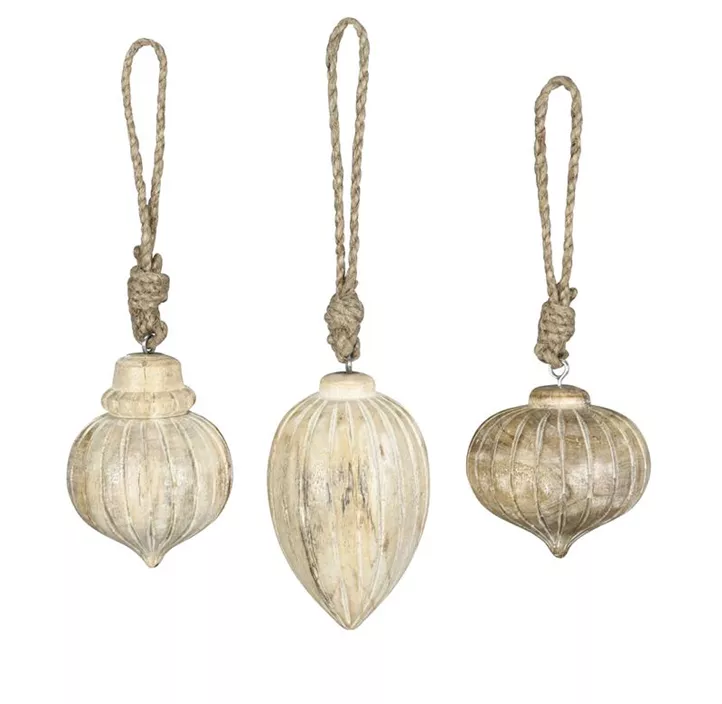 Christbaumhänger Holz