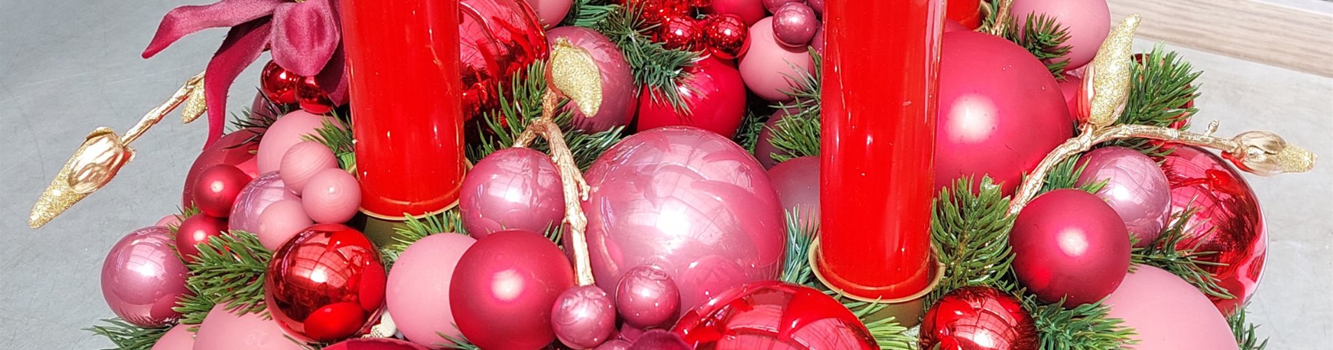 LP Header festlicher Adventkranz