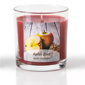 Duftkerze im Glas KANDELA Apfel-Zimt