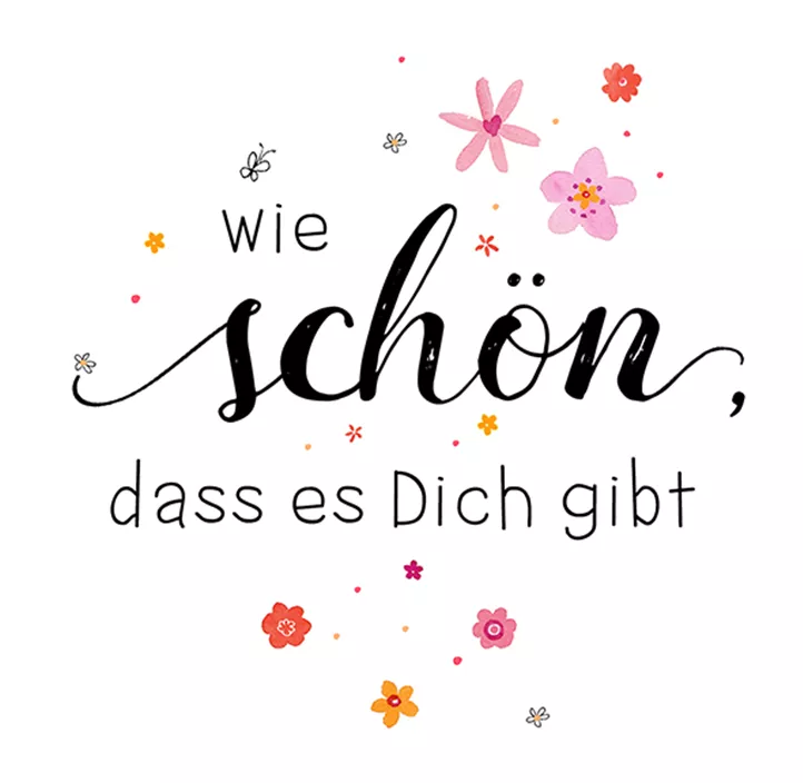 Cocktailserviette, Wie schön