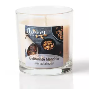 Duftkerze im Glas KANDELA Gebrannte Mandel